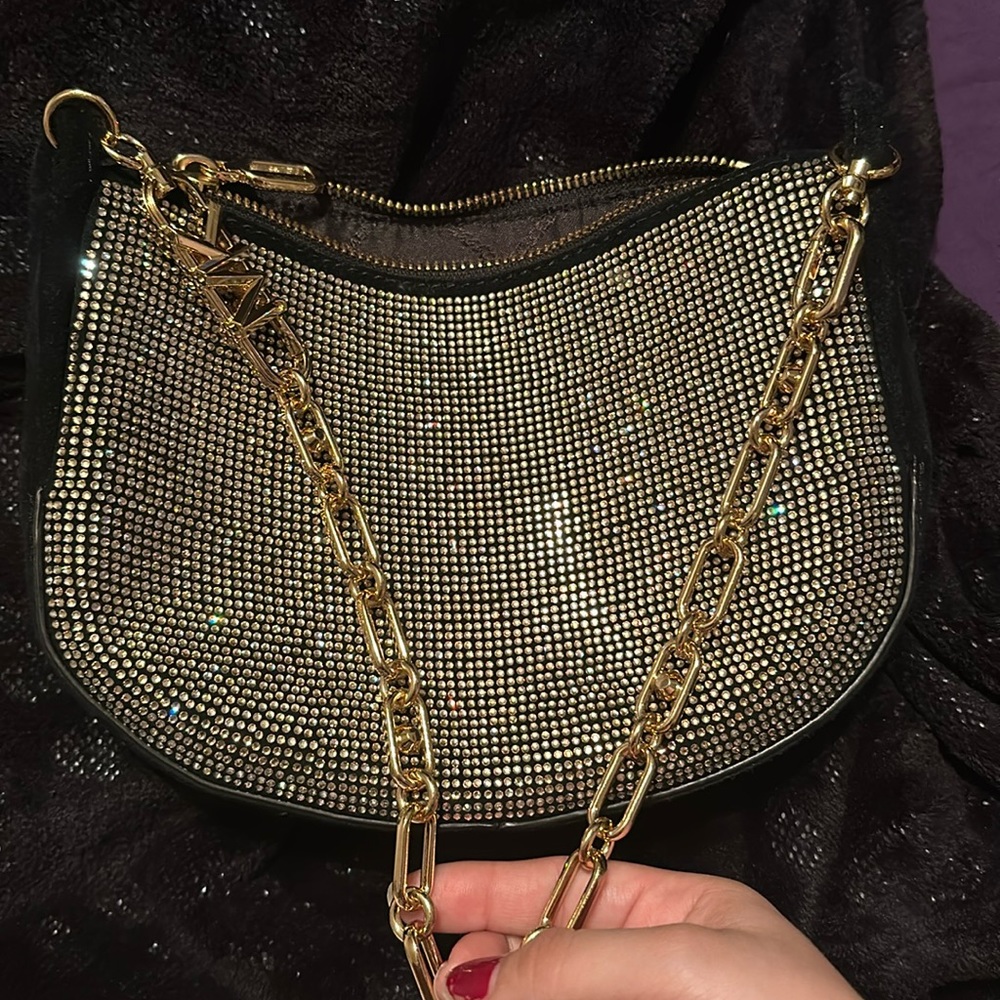 Michael Kors small leather shoulder bag